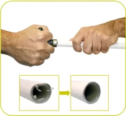 calibrage du tube multicouche