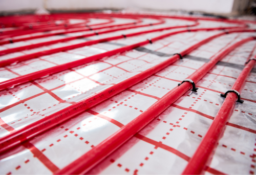 Plancher-chauffant hydraulique