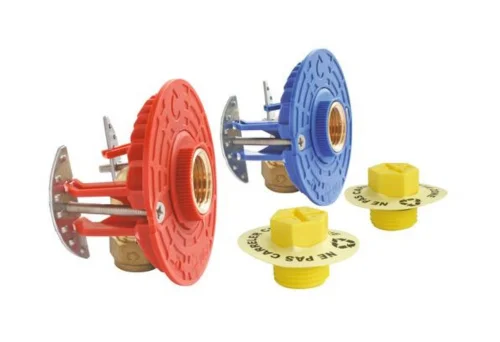 Kit mural PER à compression pour bain douche