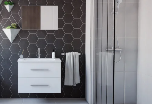 Meuble salle de bain à suspendre