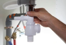 Siphon évier cuisine