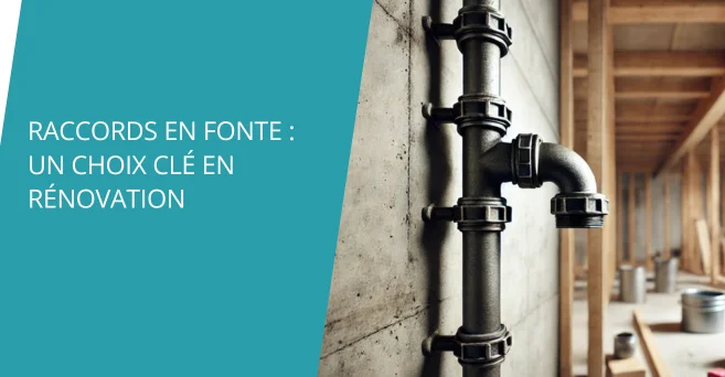 Raccords en fonte : un choix clé en rénovation