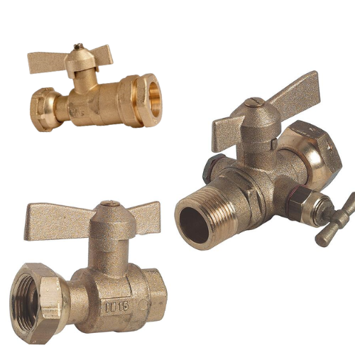 Robinets de compteur d'eau