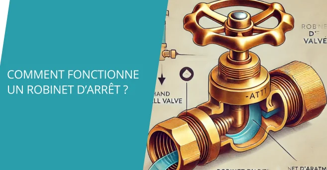 Comment fonctionne un robinet d’arrêt ?