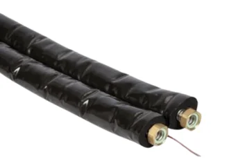 Flexible inox solaire double isolation 13mm avec fils de sonde
