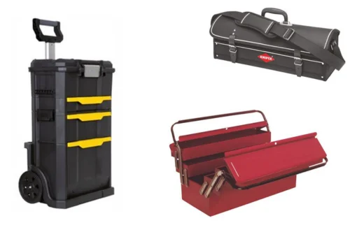 Caisse à outils et servante d'atelier