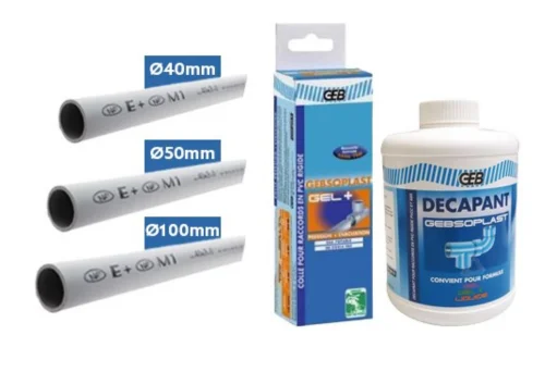 Pack tubes PVC
