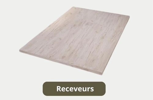 Receveur de douche tendance nature