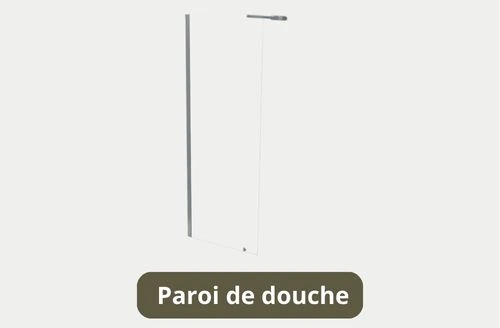 Paroi de douche tendance nature