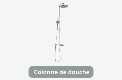 Colonne de douche tendance classique