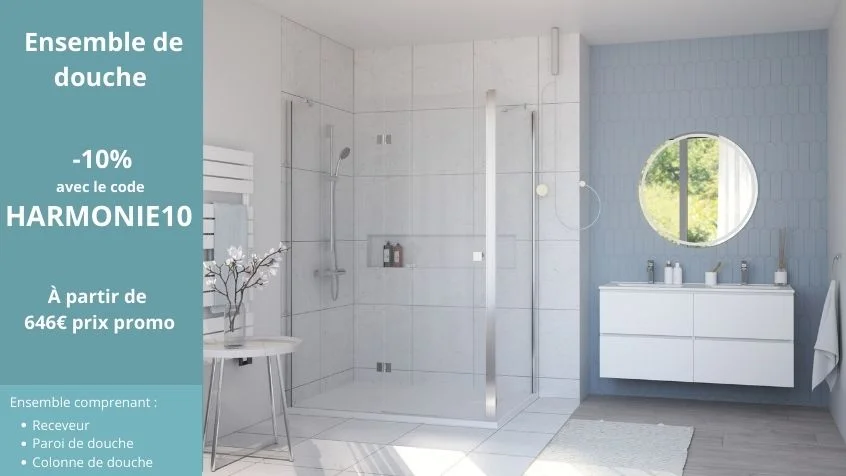 Douche tendance harmonie