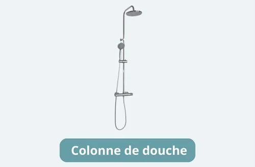 Colonne de douche tendance harmonie