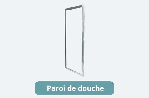 Paroi de douche tendance harmonie