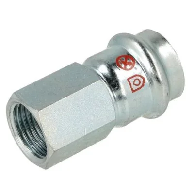 Raccord tube acier rond