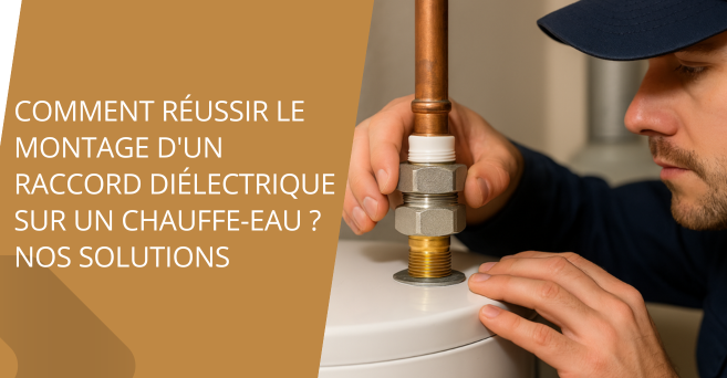 Montage d’un raccord diélectrique sur un chauffe-eau : nos solutions