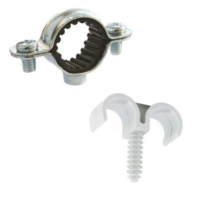 Fixation tube cuivre