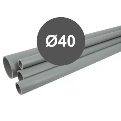 Tube PVC Ø40