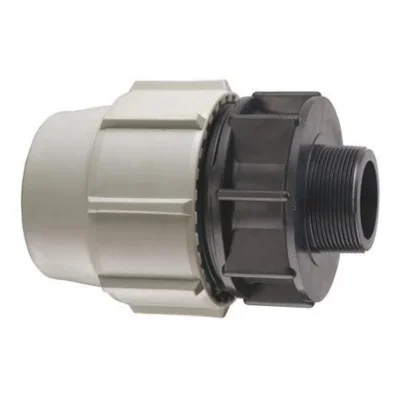 raccords pe plastique compression